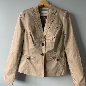 Banana Republic Tan Blazer Tailored Jacket